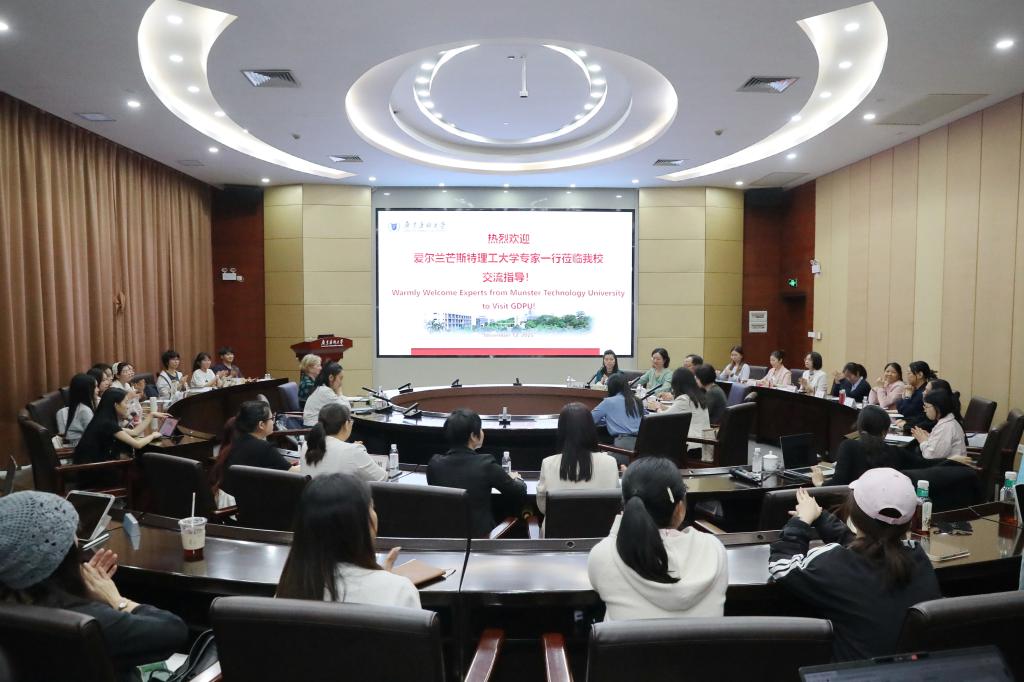 我校与爱尔兰芒斯特省理工大学举办学术交流会